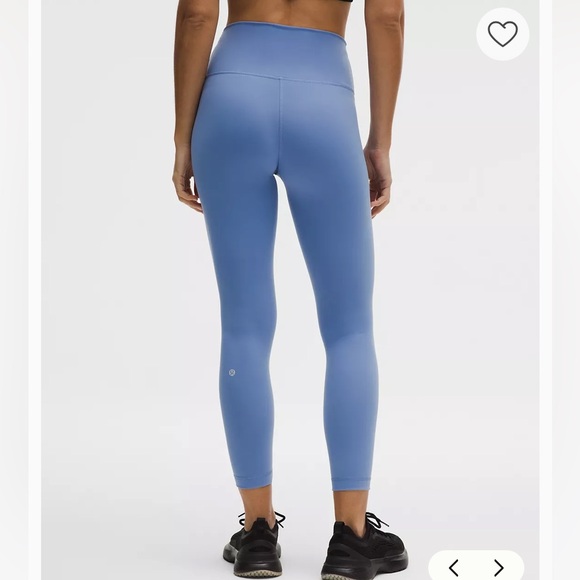 Lululemon Wunder Train High Rise Tight Prep Blue - Picture 2 of 9